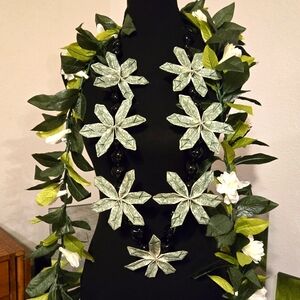 Kukui Nut Money Lei/FIRM PRICE